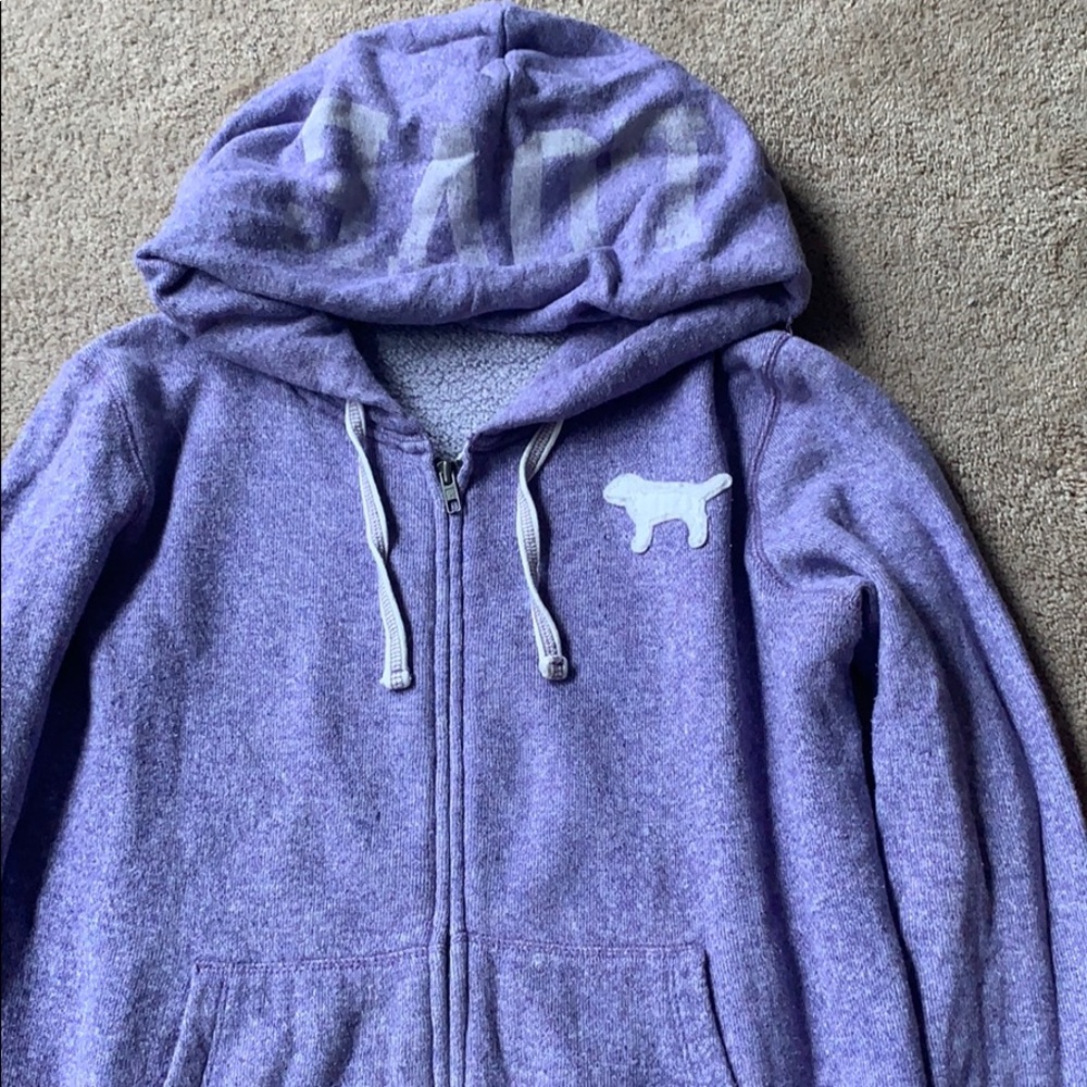 Pink hoodie